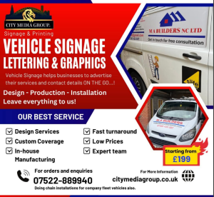 Vehicle Signage City Media Group