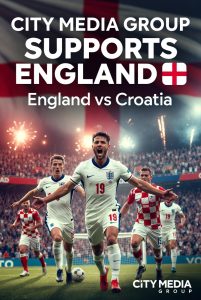 City Media Group Supporting England Football team